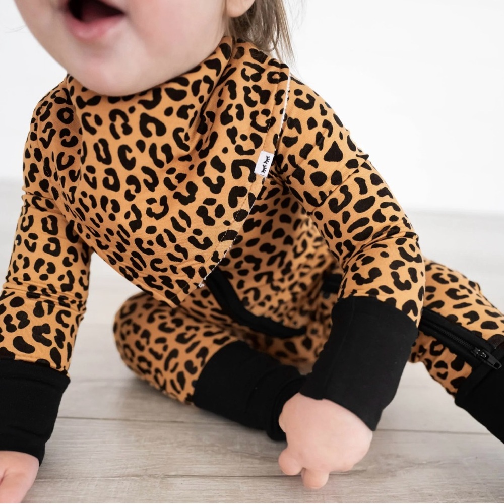 Little Sleepies Classic Leopard Bib
